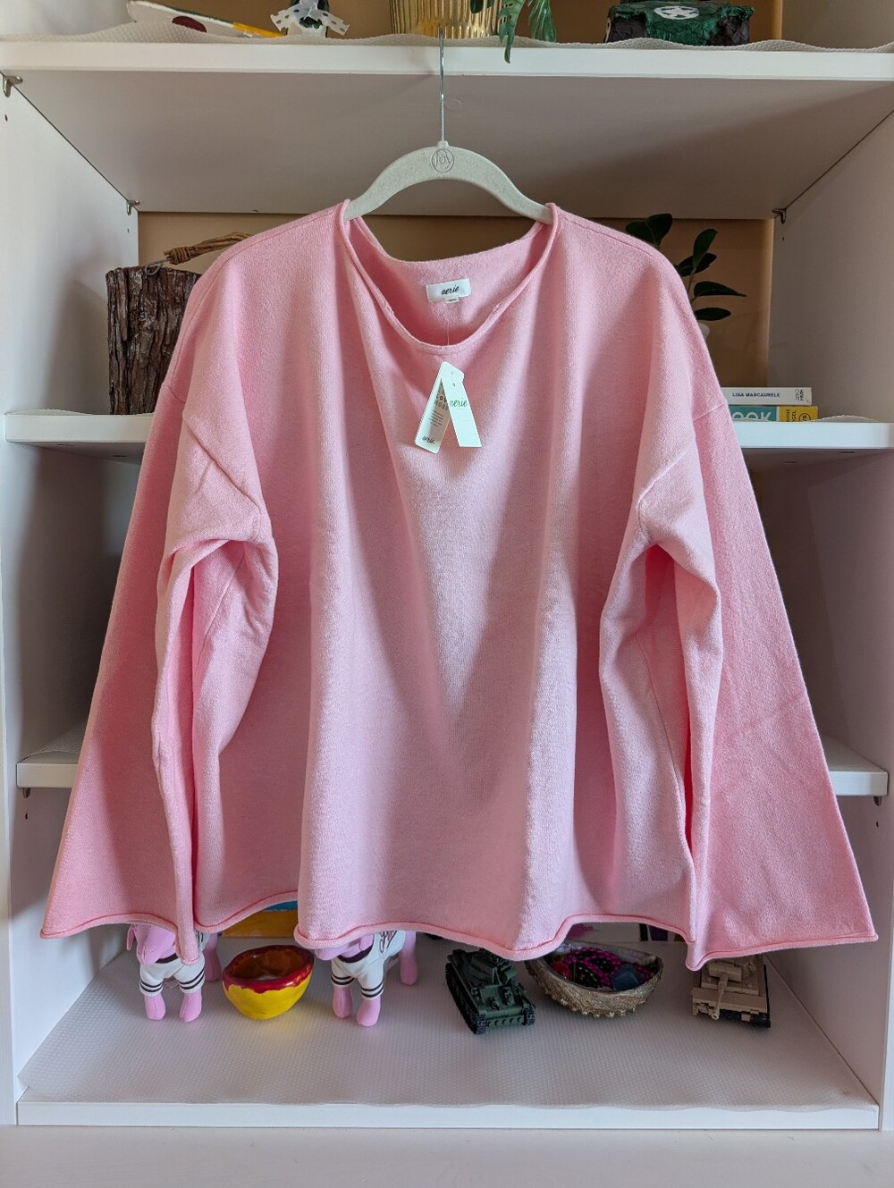 Aerie Sunday Soft Boatneck Sweater